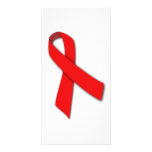 Red Solidarity Ribbon of People Living with AIDS Photo Cards