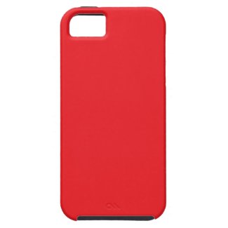 Red Solids iPhone 5/5S Cases
