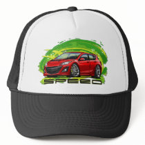 Red_Speed3 Mesh Hats