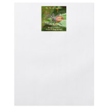 Red Spider Assassin Bug Personalized Flyer