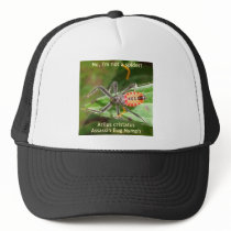 Red Spider Assassin Bug Mesh Hat
