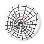 Red Spiders Web! Magnet