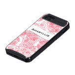 Red Spiral and Star Background Template skinit case