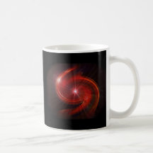 Red Spiral Coffee Mug