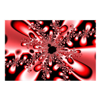 Red Splat Posters posters by FractalGifts Red Splat Posters posters