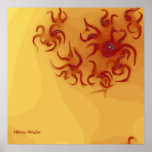 Red spoot fine art, Halima Ahkdar posters
