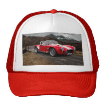 Red Sports Car Hat/Cap