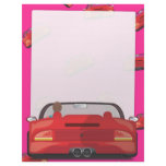 red sports car, cartoon sports car, red, car,