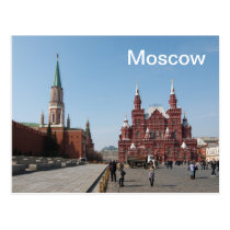 Red Square. Moscow, Russia postcards