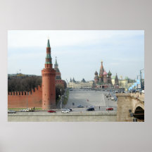 Red Square Poster