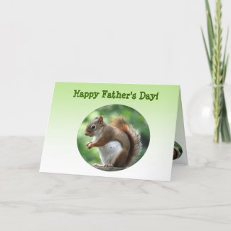 Red Squirrel Father's Day