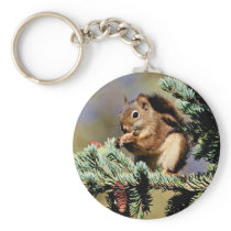 Red Squirrel Key Chain