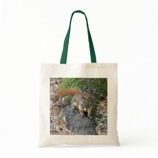 Red Squirrel Tote bag
