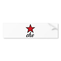 Red Star Che Guevara! Bumper Sticker