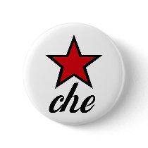 Red Star Che Guevara! Button