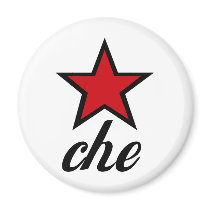 Red Star Che Guevara! Refrigerator Magnets