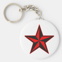 Red Star Keychains