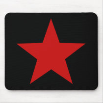 Red Star Mouse Pad
