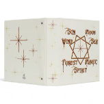 Red Star Septagram Vinyl Binders