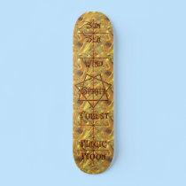 Red Star Septagram skateboards