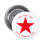 Red Star Zapatista Pins