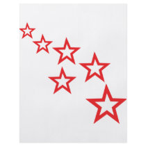 red stars icon flyers
