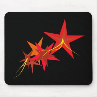 Red Stars Mousepad mousepad