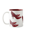 Red Stiletto Heels Coffee Mug Junky
