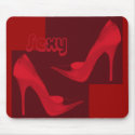 Red Stiletto's Mouse Pad mousepad