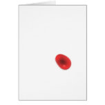 red stone greeting card