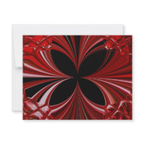Red Stones 3 invitations by ArtbyLina Red Stones 3 invitations