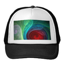 abstract, art, fine art, modern, artistic, cool, pattern, Trucker Hat with custom graphic design
