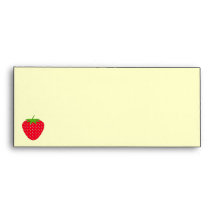 Red Strawberry. Envelope