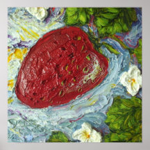 Red Strawberry Fine Art Poster