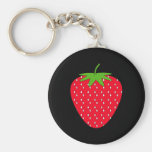Red Strawberry. Key Chains