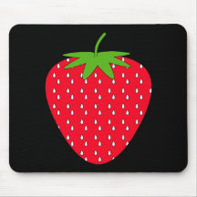 Red Strawberry. Mouse Pads
