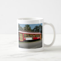 Red Streetcar Coffee Mugs