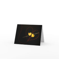 Red String of Fate Greeting Card