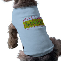 Red Stripes Retro K*Town pet clothing