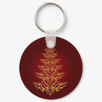 Red Stylish Christmas Tree Key Chain keychains