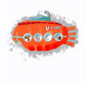 Red submarine shirt