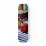 Red Sugar Bowl Skate Board Deck