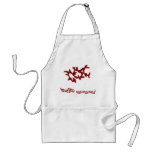 Red Summoning Weedaula aprons