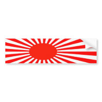 red sun bumper sticker bumper stickers by M_Cavet red sun bumper sticker bumper stickers