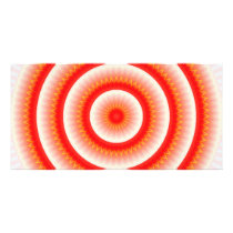 red sun mandala photo cards