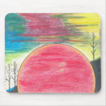 Red Sun Sinking Mousepads
