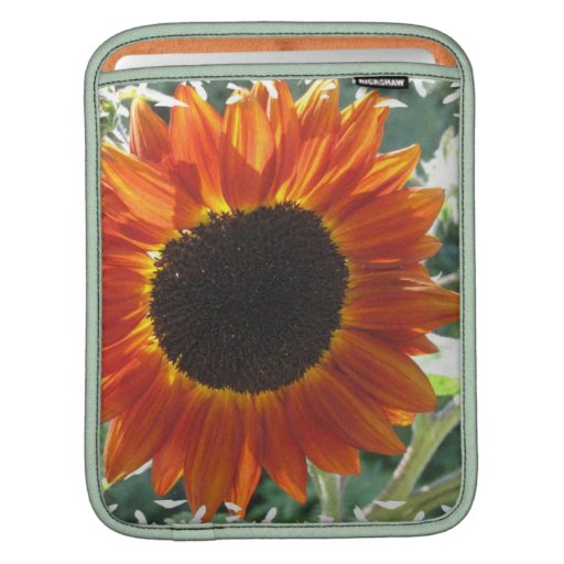 Red Sunflower iPad Sleeve