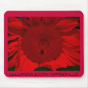 Red Sunflower mousepads