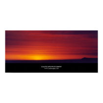 Red Sunset Photo posters