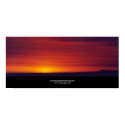 Red Sunset Photo print
